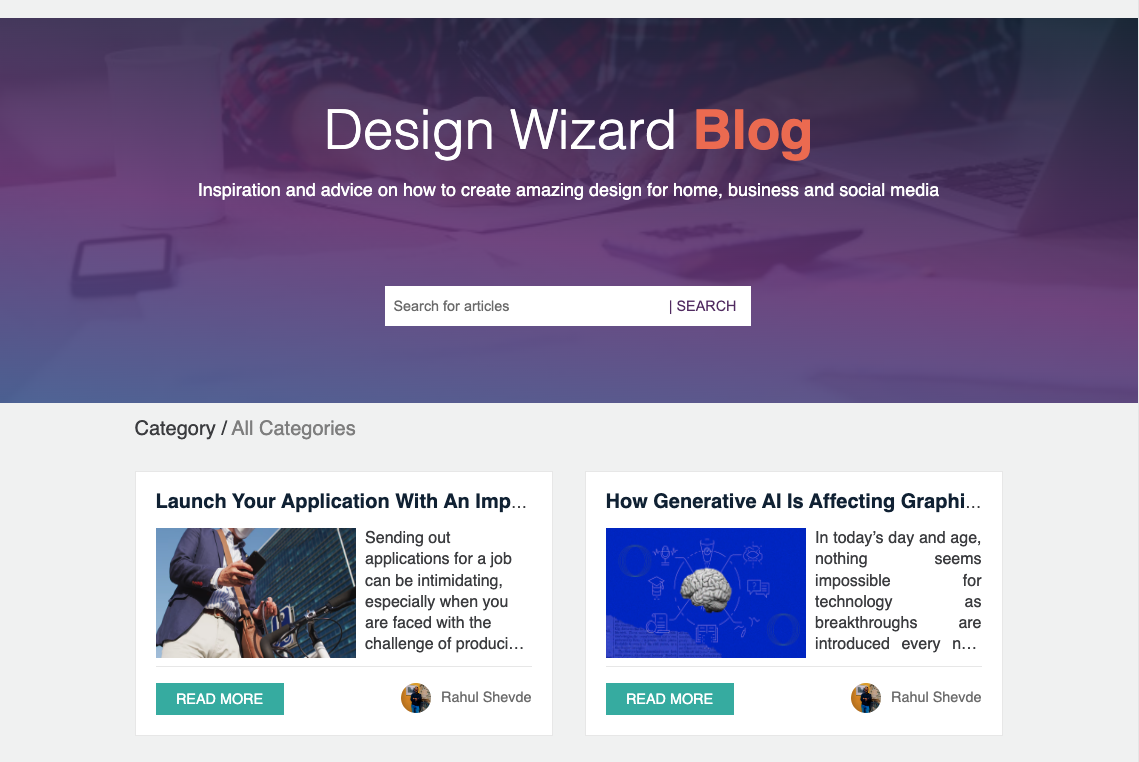 Design Wizard Blog