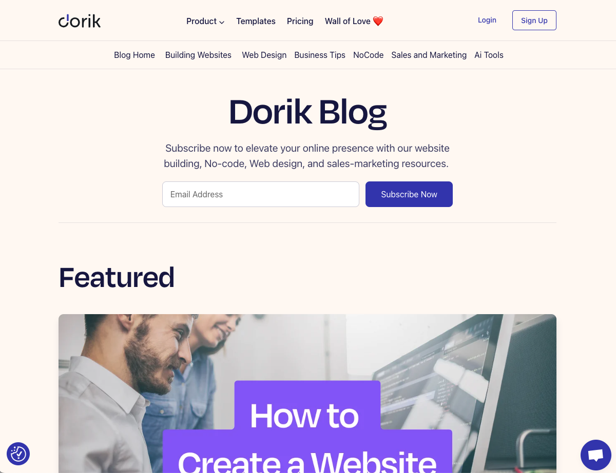 Dorik blog