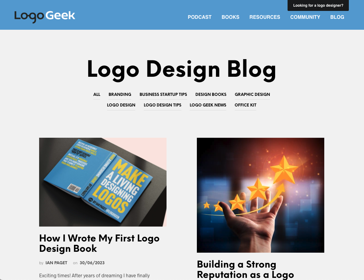 Logo geek blog